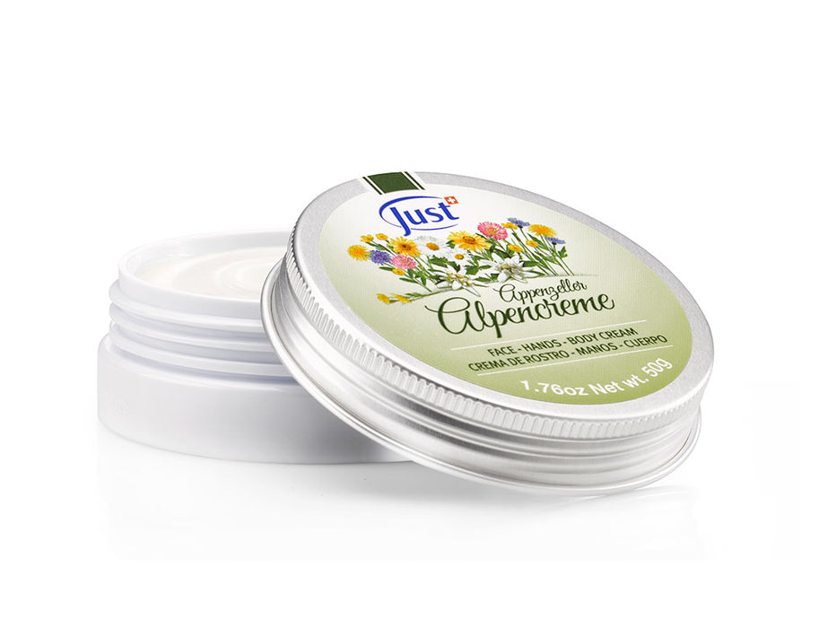 Just | Alpencreme, Multi-tasking Skin Care Essential Cream for Hydration | 50 g - 1.76 oz