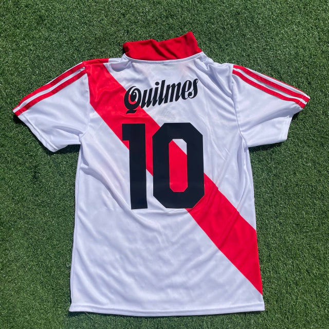 Camiseta de Fútbol River Plate Retro Jersey 1998 #10 - Classic Design for Fans