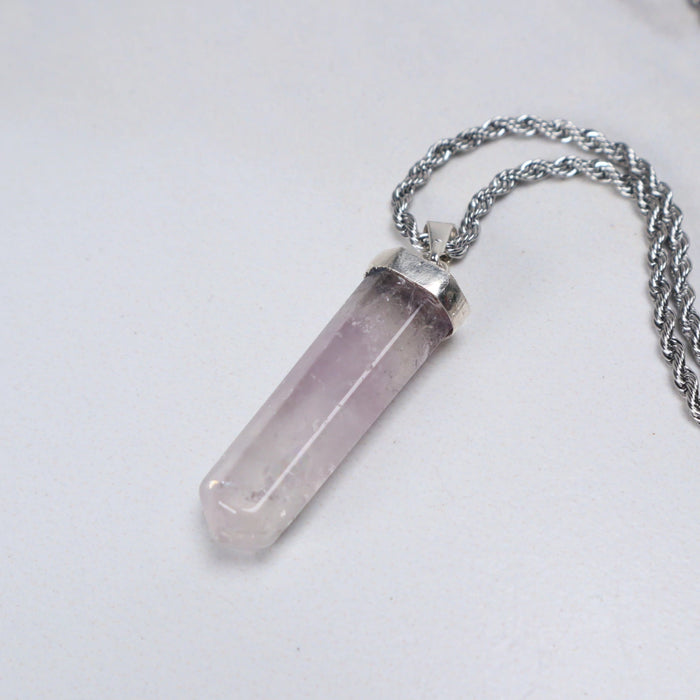 Collar Crystal Glow Necklace - Radiant Accessories for Positive Energy