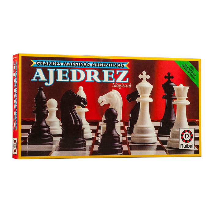 Ruibal Ajedrez Chess Board Game - Great Masters Edition for Playing with Friends and Family