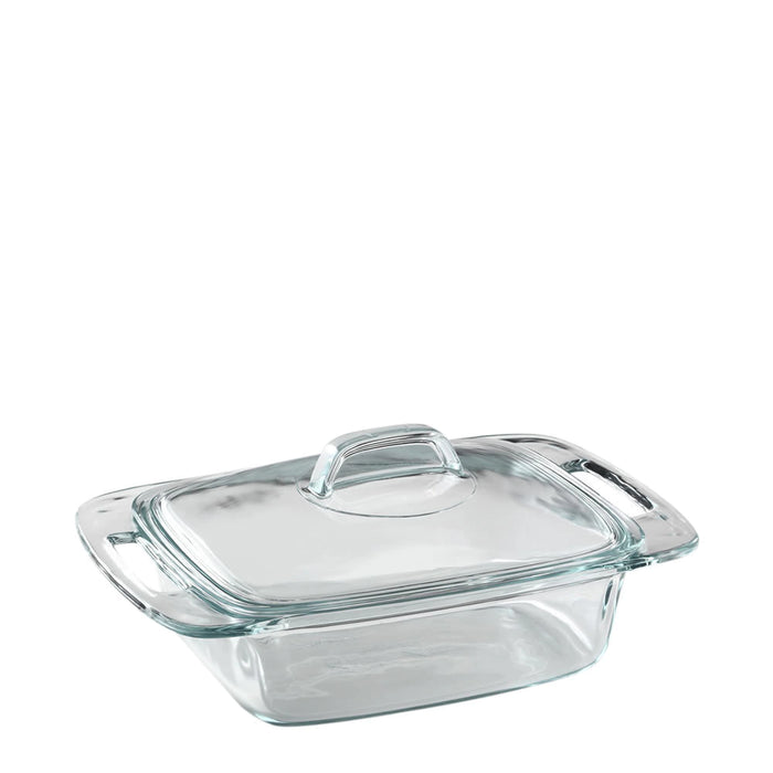 Pyrex Cacerola con Tapa de Vidrio Easy Grab Tempered Glass Casserole for Baking and Serving