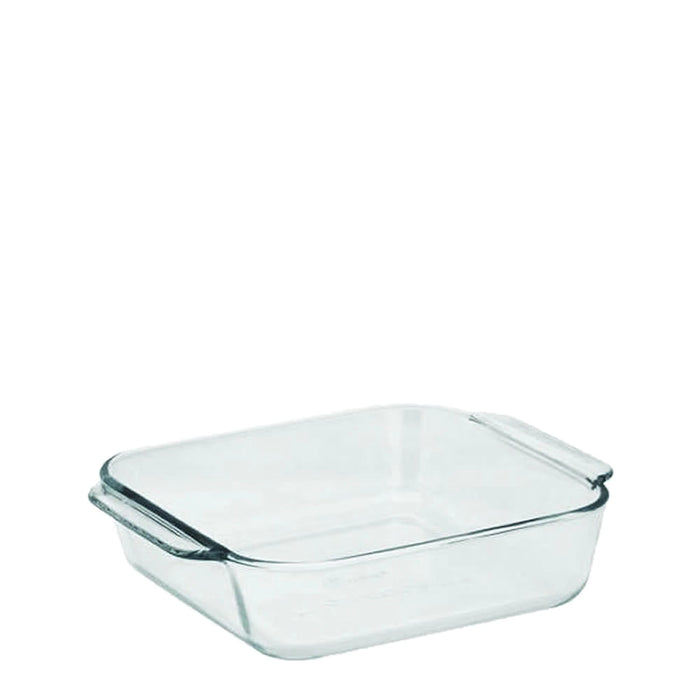 Pyrex Basics Glass Square Serving Dish: Versatile for Cooking and Serving - Essential Kitchenware