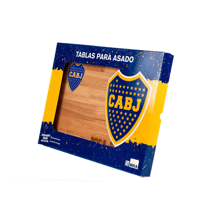 Mesa Boca Juniors de color mediano | Mesa coleccionable premium de tamaño mediano para barbacoa y más de Regalando Pasión
