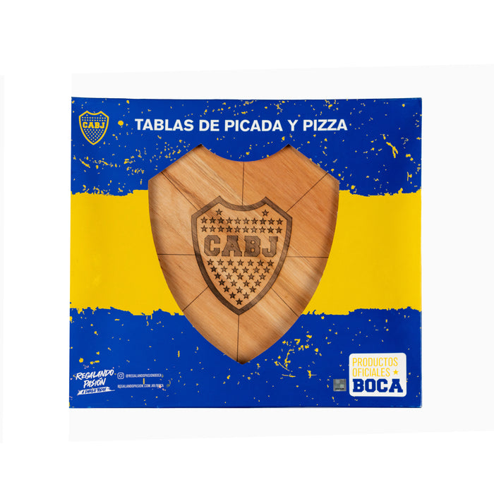 Boca Juniors Pizza Board - CABJ Shield by Regalando Pasión