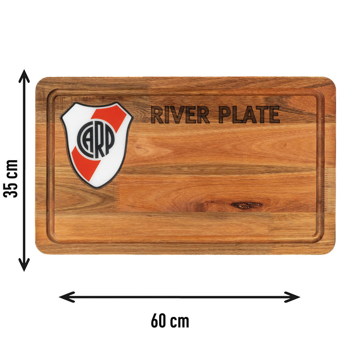 Tabla de cortar grande River Plate - Producto oficial con licencia de CARP