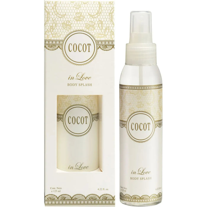 Cocot In Love Body Splash, 4.2 fl oz 125 ml | Women's Unique and Sweet Fragrance