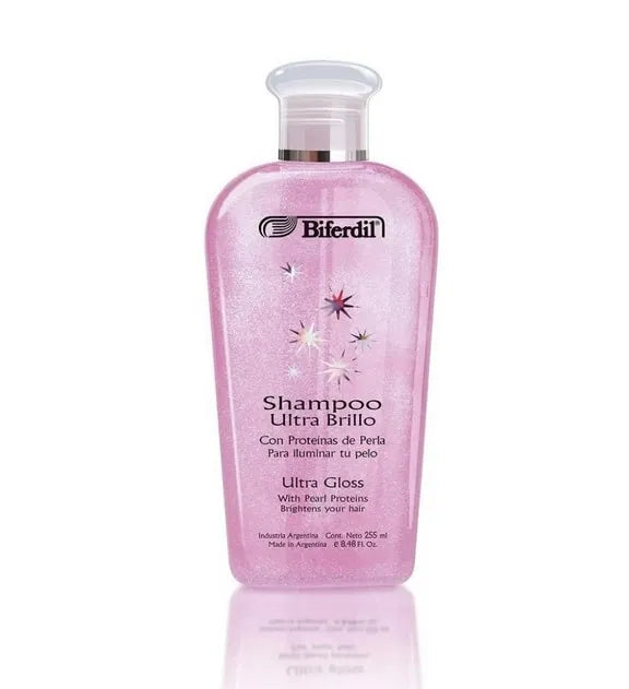 Biferdil Shampoo Ultra Brillo 250ml - El Mejor para un Cabello Brillante | Fórmula Natural