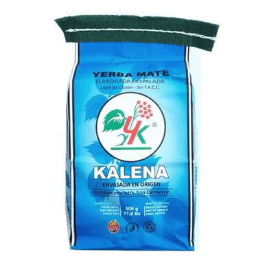 Kalena Agroecologic Yerba Mate Despalada, 500 g / 1.1 lb
