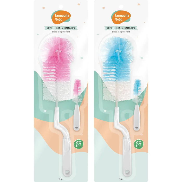 Farmacity | Cepillo Para Mamadera Baby Bottle Brush - Efficient Cleaning for Bottles and Accessories, BPA-Free