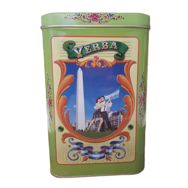 1 Kilo Mate Yerba Tin: Embrace Argentine Tradition with Authentic Flavor