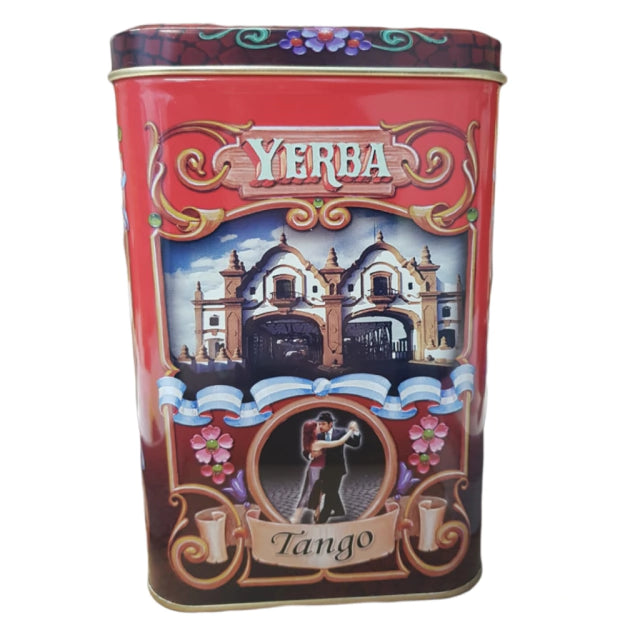 1 Kilo Mate Yerba Tin: Embrace Argentine Tradition with Authentic Flavor