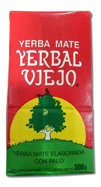 Yerbal Viejo Traditional Yerba Mate with Stems, 500 g / 1.1 lb
