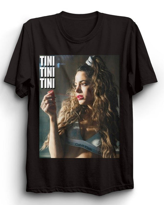 TINI, TINI, TINI Tee - Argentine Artist, Cotton/Modal, Printed