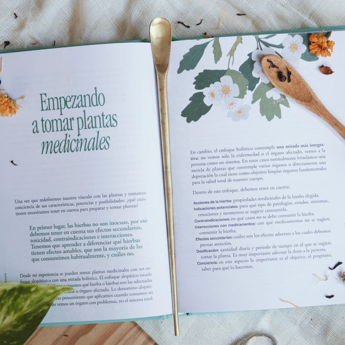 Plantas Poderosas Powerful Plants by Florencia Fasanella - book of Herbal Medicine & Fitotherapy Solutions (Spanish)