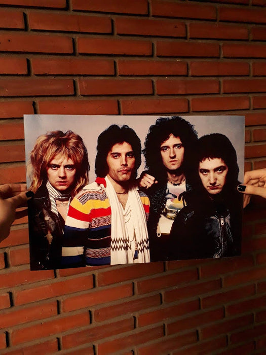 Ameba | Iconic Rock Band Poster - Queen Music Wall Art