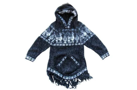 Sweater de Alpaca Artesanal para Niños - Estilo Andino Argentino