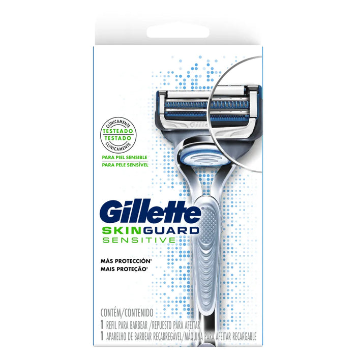 Gillette Skinguard Razor for Sensitive Skin Máquina de Afeitar- Gentle Precision Grooming