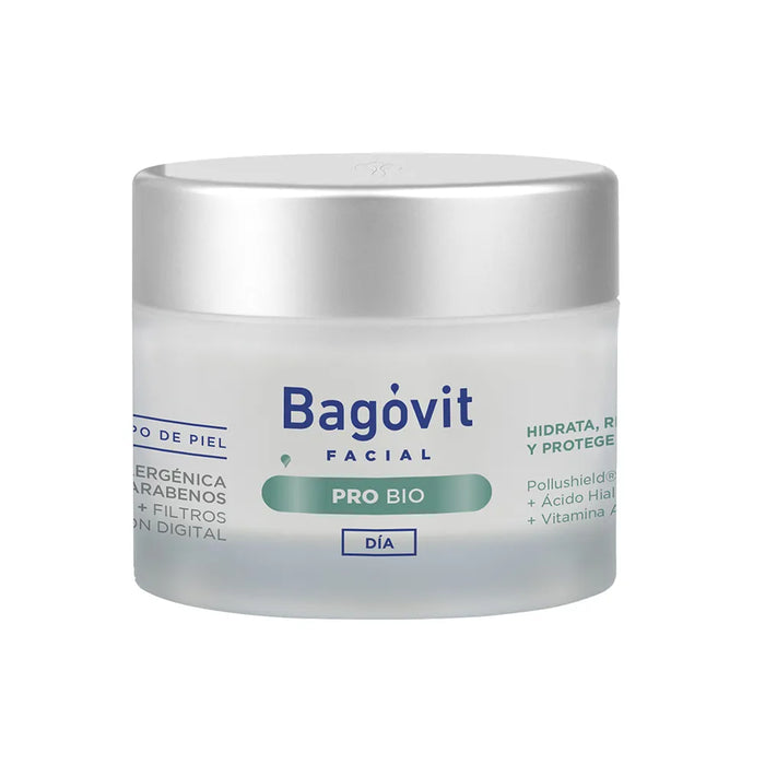 Crema Facial Bagóvit Pro Bio Revitalizante de Día | Protección y Hidratación