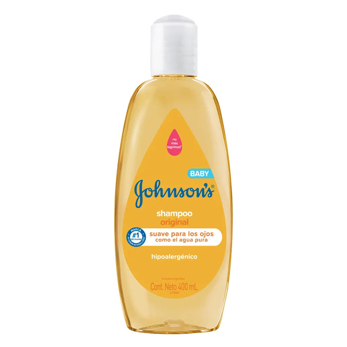 Johnson's Baby Original Shampoo 400ml - Essential Baby Hygiene - Hypoallergenic Formula