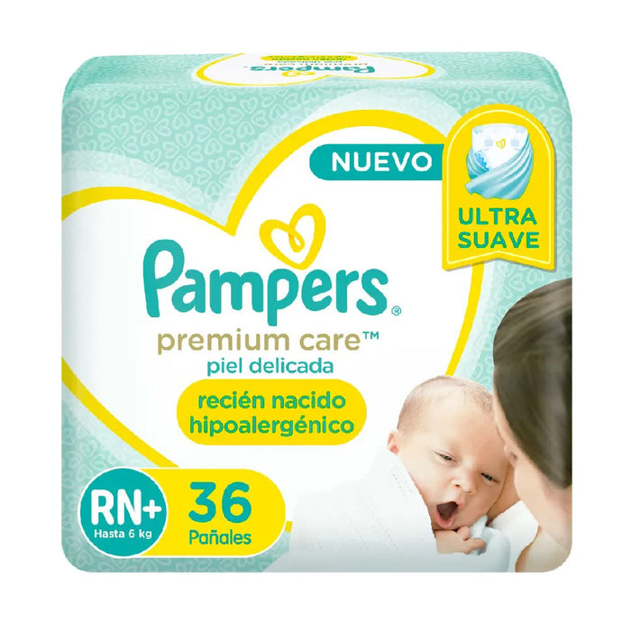 Pampers Pañales Deluxe Protection Newborn Diapers Bundle | Gentle Care for Your Little One
