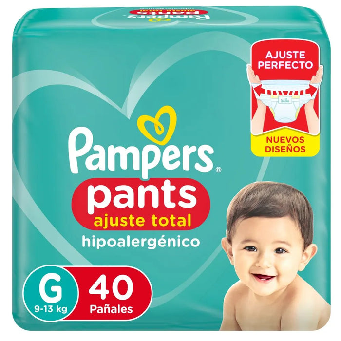 Pampers | Pañales Hypoallergenic Diapers | Comfortable All-Day Protection