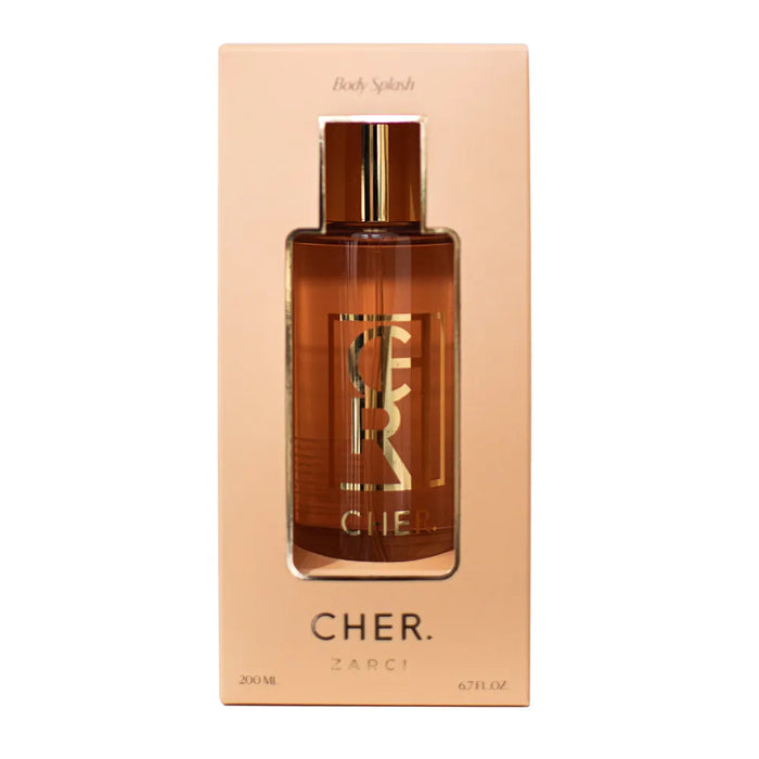 Cher Zarci Intense Body Splash x 200 ml - Luminous, Powerful, and Captivating Fragrance