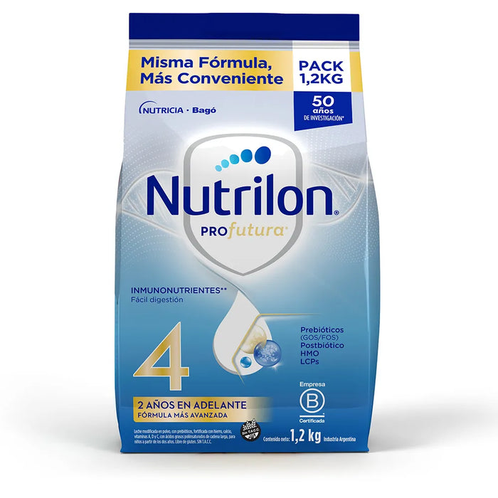 Nutrilon | 4 Powder - Convenient 1.2kg Pouches, Complete Toddler Nutrition