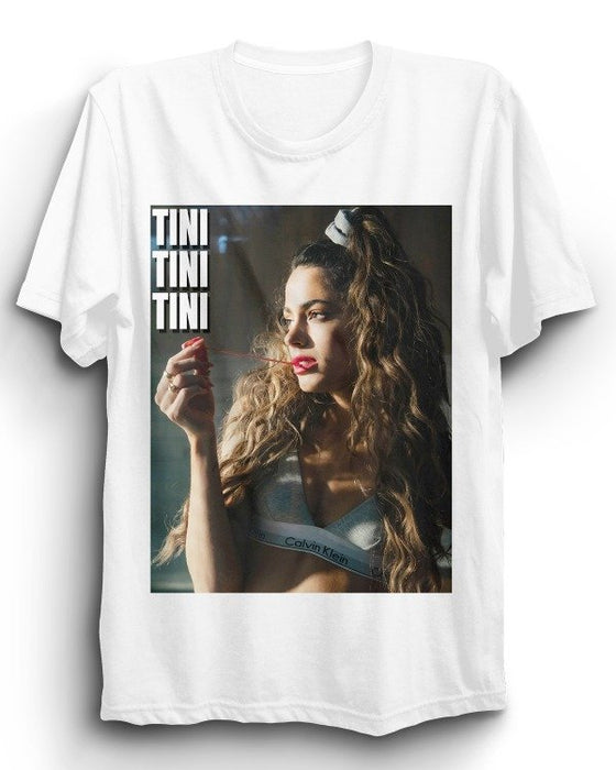TINI, TINI, TINI Tee - Argentine Artist, Cotton/Modal, Printed