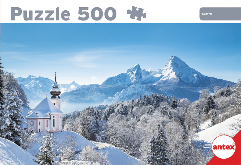 Antex | Austria Puzzle 500 Pieces +7 Years | Engaging Jigsaw for Kids & Adults