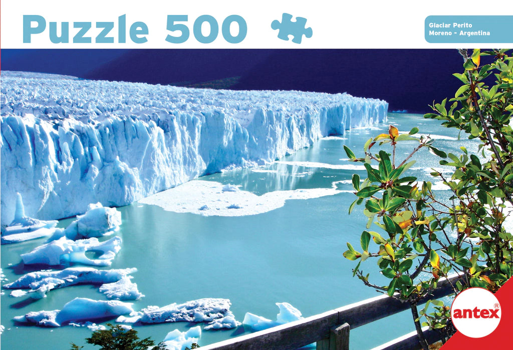 Antex | Glaciar Perito Moreno Puzzle 500 Pieces +7 Años | Rompecabezas Para Niños y Adultos
