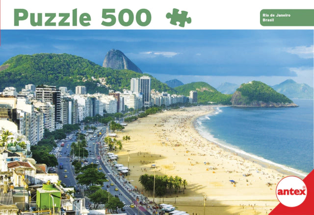 Antex | Río de Janeiro Puzzle 500 Pieces +7 Years | Engaging Jigsaw for Kids & Adults