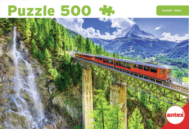 Antex | Suiza  Puzzle 500 Pieces +7 Years | Engaging Jigsaw for Kids & Adults