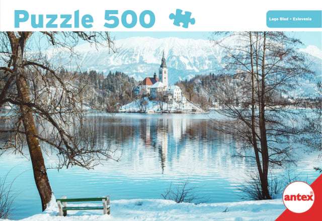 Antex | Lago Bled Puzzle 500 Pieces +7 Years | Engaging Jigsaw for Kids & Adults