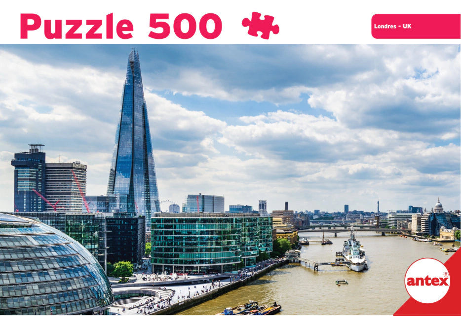 Antex | Londres Puzzle 500 Pieces +7 Years | Rompecabezas Para Niños y Adultos