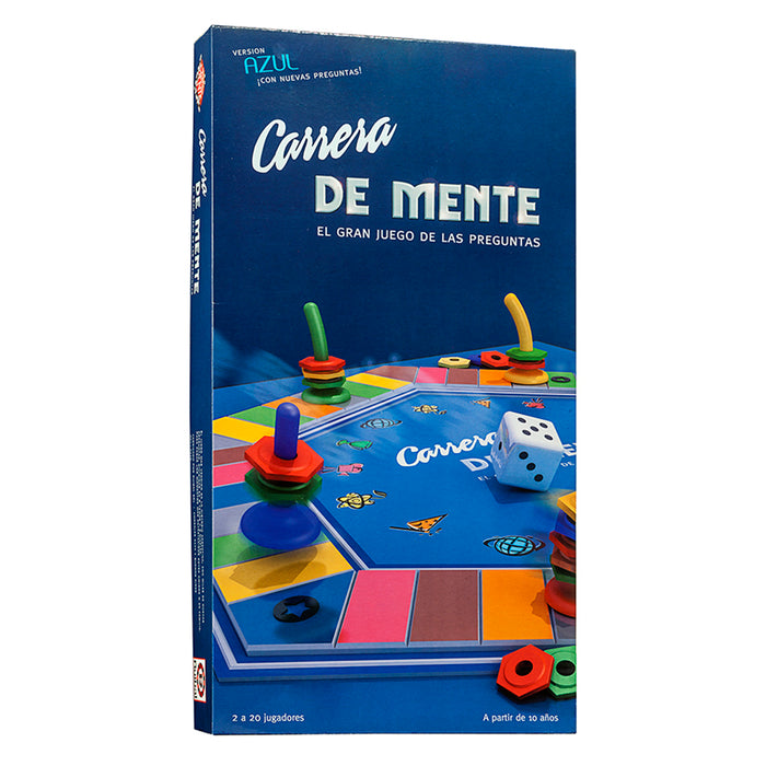 Ruibal : Juego de Mesa Mind Race Blue Card Game - New Board, Fun for Family and Friends