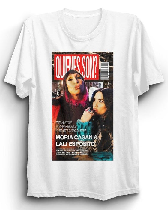 Lali and Moria Tee - '¿Quienes son? Argentine Artists, Cotton/Modal, Printed