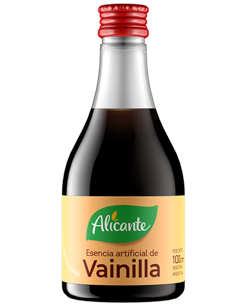 Alicante Esencia de Vainilla Artificial Vanilla Essence, 100 cc / 3.3 fl oz
