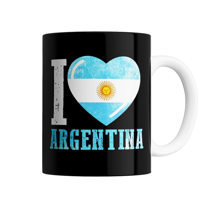 Punto Bizarro | I Love Argentina Ceramic Mug - Cultural Souvenir for Coffee Enthusiasts