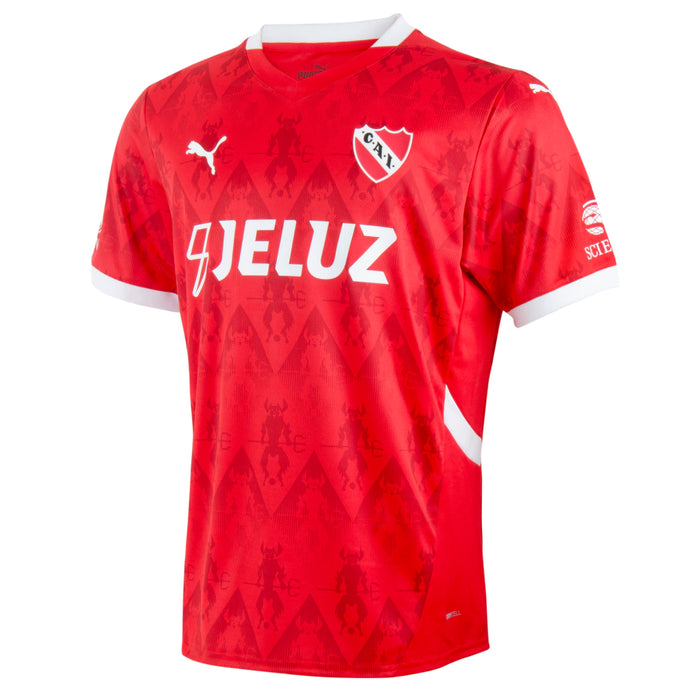 PUMA 24/25 Independiente Home Jersey – 100% Polyester, Authentic Logo, Comfortable Fit