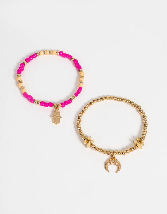 TODOMODA | Fashion Charm Bracelet Set - Stylish Accessories for Trendy Style