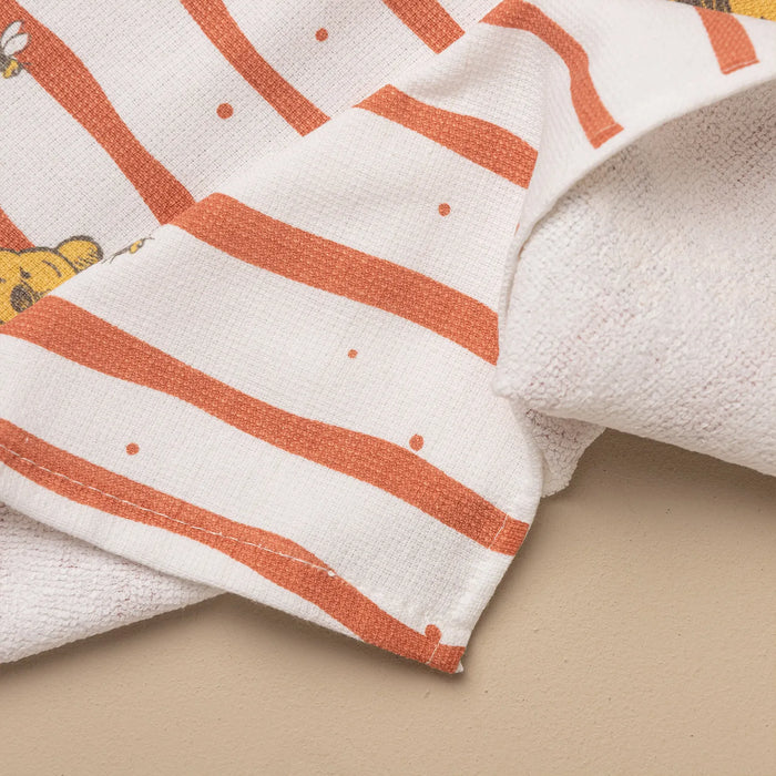 Arredo | Winnie the Pooh Friends Cotton Dish Towel Set | 100% Cotton, 40 cm x 60 cm | Kitchen Towels