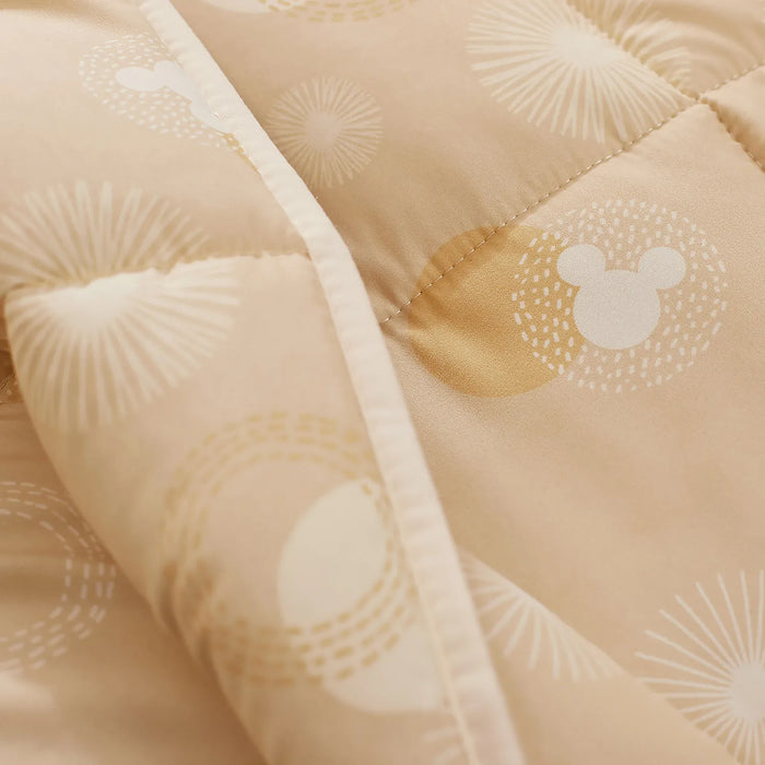 Arredo | Reversible Fireworks Mickey Queen Size Bedspread 100% Polyester