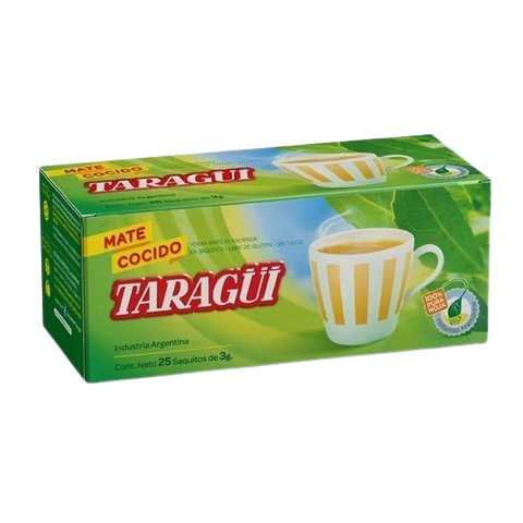 Taragüi Ready to Brew Yerba Mate Tea Bags (Box of 25)