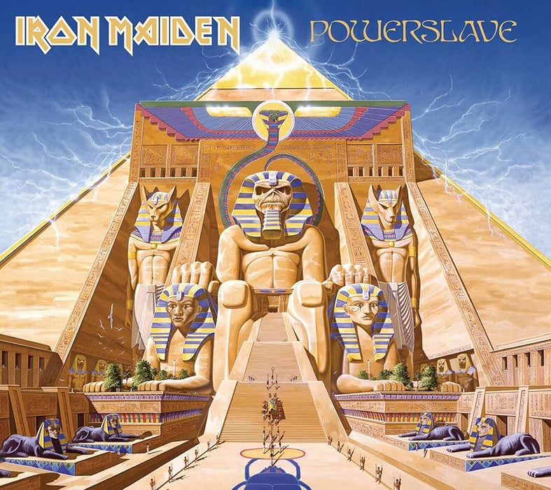 Iron Maiden Powerslave Vinyl - Heavy Metal Collection by Legendary Band for Discerning Fans
