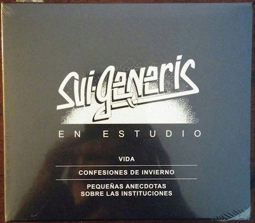 Microfon | Sui Generis Studio Collection Box - Vida, Confesiones de Invierno - Argentine Rock Anthology!