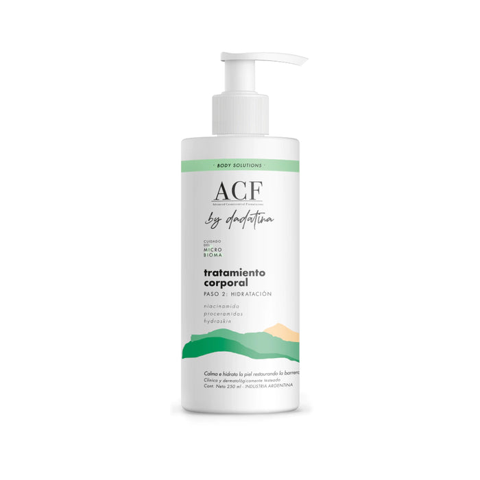 ACF Body Solutions: Hydration - Niacinamide-infused Moisturizing Elixir for Healthy, Radiant Skin - 250 ml / 8.45 oz