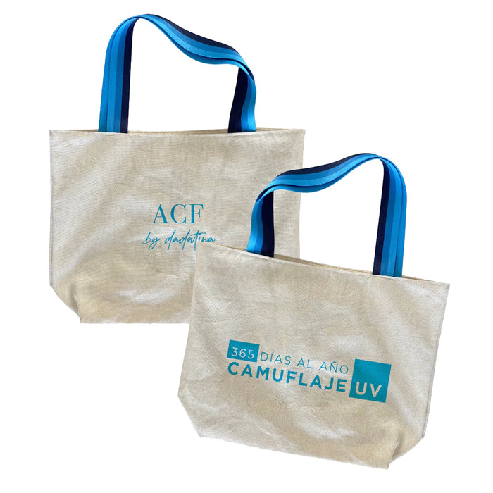 ACF Camouflage Beach Bag - Stylish and Durable Canvas Tote for Your Vacation Essentials