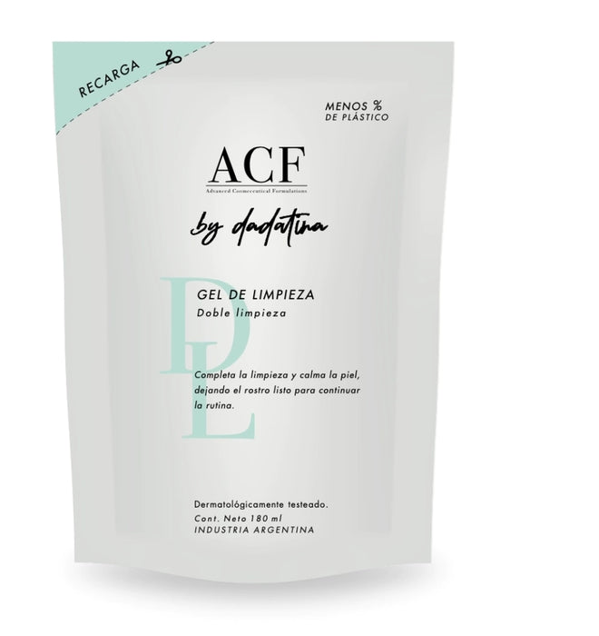 ACF Refillable Cleansing Gel - Eco-Friendly Solution for Sustainable Skincare - 180 ml / 6.08 oz