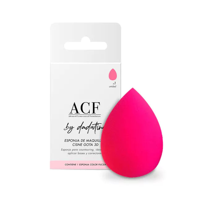 ACF Swan Drop 3D Contouring Sponge - Perfectly Blend Your Makeup with Ease