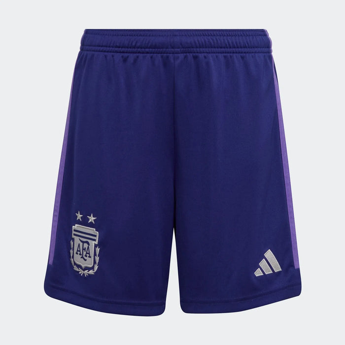 AFA Official Argentina 2022 Kids' Alternate Shorts: AEROREADY, Soft Fabric, Recycled Materials